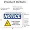 Signmission Safety Culture Sign, 5 in Width, Vinyl Decal, Rectangle OS-2PACK-NS-D-35-L-17287 - alternate 3